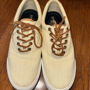 Like New Canvas Sperry Top Sider Shoes